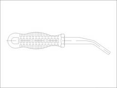 Graphic of assembly tool, bent